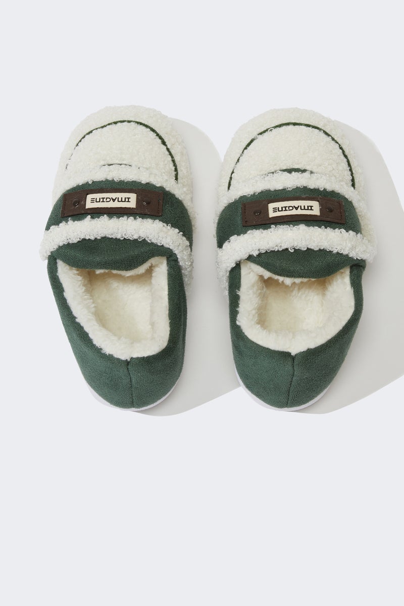 DeFacto Multicolour Boy Boy Flat Sole Plush Home Slippers Casual - Image 5